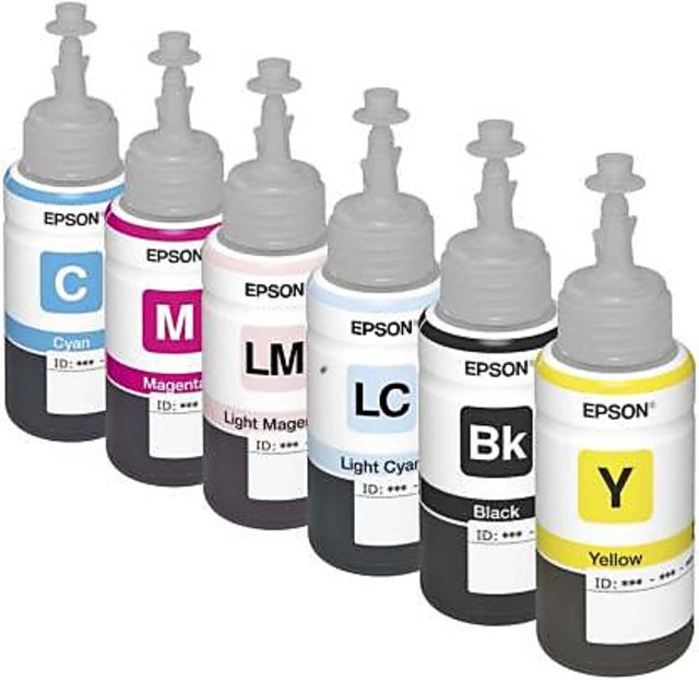 Buy iDJET Refill Ink for Epson L805 Ink Tank Printer- 70 ml, 6 color ...
