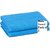 Set Of 2 Cotton Bath Towels (Blue)