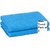 Set Of 2 Cotton Bath Towels (Blue)