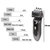Men's 2in1 Rechargeable Beard Foil Shaver Triple Blade With Pop Up Hair Clipper