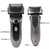 2in1 Men Triple Blade Rechargeable Cordless Hair Trimmer Bread Foil Hair Shaver