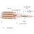 45W Triple Barrel Hair Styler Professional Ceramic Anti-Static Anti-scald Travel Hair Curler Curl Curling Make Curling I