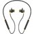 Infinity Glide N120 Neckband with Metal Earbuds with BT 5.0 and IPX5 Bluetooth Headset(Black, Yellow, In the Ear).