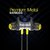 Infinity Glide N120 Neckband with Metal Earbuds with BT 5.0 and IPX5 Bluetooth Headset(Black, Yellow, In the Ear).