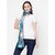 Get Wrapped Multi Polyester Printed Scarf with Solid Border