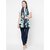 Get Wrapped Multi Polyester Printed Scarf with Solid Border