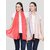 Get Wrapped Multi Polyester Printed Scarves for Women - Pack of 2