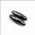 30 Pcs Black Ceramic Magnets Small Crafts Magnet for Fridge,Craft Hobbies, Science Projects  School Crafts Ferrite Mag