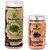 HerbtoniQ 100 Natural Brahmi Leaf Powder (Bacopa Monnieri) 150g And Natural Dry Amla Powder 125g For Hair Pack