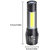 TM Small Sun 500 Meter 4 Mode Zoomable Waterproof Torchlight LED Full Metal Body