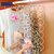 H'ENT  28 Holes Tie Holder Foldable Multi-function Scarf Holder Display Hanger Paper Rattan Hanger