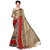 Meia Beige Aura Silk Woven Saree