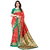 Meia Red Art Silk Printed Saree