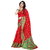 Meia Red Banarasi Silk Woven Saree