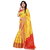 Meia Yellow Banarasi Silk Woven Saree