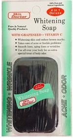 Skin Doctor 4 in 1 Whitening soap with Grapeseed  Vitamin c 80g Soap Thailand Product (Whitening Soap (Acne Odor))