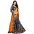 Meia  Women's Mustard With Blouse Embroidered Saree