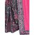 Meia  Women's Pink With Blouse Embroidered Saree