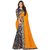 Meia  Women's Mustard With Blouse Embroidered Saree