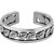 Leaflet Silver Toe Ring-TR386