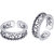 Enthralling Cutwork Toe Ring-TR411