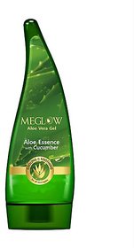 Meglow Aloevera  Cacumber Gel For All Skin Types 125g (Pack Of 2)