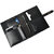 AQUADOR black colored mini IPAD and other small electronic gadgets bag(AB-S-1478-Black)