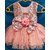 Party Wear Peach frock with beautiful back