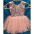 Party Wear Peach frock with beautiful back