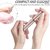 TRUESHOP USB Rechargeable Eyebrows Trimmer For Women Facial Hair Remover Trimmer/Razor Shaver/Threading Machine