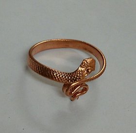 Kesar Zems Copper Snake Ring Provides The Fundamental Support,Copper Ring