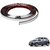 Auto Addict Car Chrome Beading Roll 10MM 20 Mtr For Hyundai Grand i10