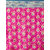 Meia Pink Festive Silk Blend Woven Border Saree With Unstitched Blouse