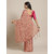 Meia Pink Casual Poly Georgette Solid Saree With Unstitched Blouse