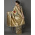 Meia Beige Festive Cotton Silk Woven Saree With Unstitched Blouse