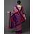 Meia Pink Festive Cotton Silk Zig Zag & Striped Saree With Unstitched Blouse