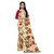 Meia Peach Georgette Printed Saree
