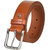AQUADOR TAN GENUINE LEATHER CASUAL BELTS FOR MEN(AB-S-1504-TAN)