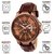 Axton AXT003 Partywear/Formal/Casual Brown Dial Day And Date Boys Smart Analog Watch - For Men