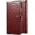 Vintage Flip Cover Leather Case  Inner TPU, Leather Wallet Stand for REDMI 8A DUAL (Brown)
