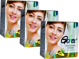 goree cream Beauty Cream 100 Original ( With Lycopene  SPF 30 ) ( Pack Of 3)  (30 g)