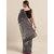 Vastranand Grey Silk Blend Woven Design Banarasi Saree