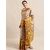 Vastranand Off-White & Mustard Yellow Tissue Woven Design Kanjeevaram Saree