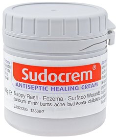 Sudocrem Antiseptic Nappy Rash Healing Cream, 60g (Pack Of 2)
