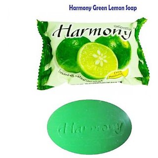 Harmony Green Lemon Soap For Nourishment And Radiance Skin - 75g