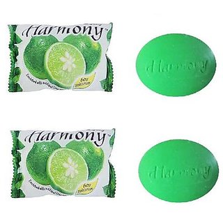 Harmony Green Lemon Soap (2 x 75 g)