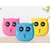 Aseenaa LED Night Lamp Of Lucky Owl Shape Combo With On-Off Switch  Colour  Blue, Yellow And Pink  Set of 3