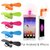 Combo of USB Fan V8 Fan and LED Light by KSJ (Assorted Colors)