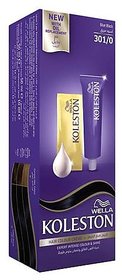 Wella Koleston Hair Color Creme 301/0 Blue Black (Pack Of 2)