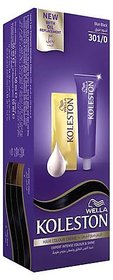Wella Koleston Hair Color Creme 301/0 Blue Black (Pack Of 3)